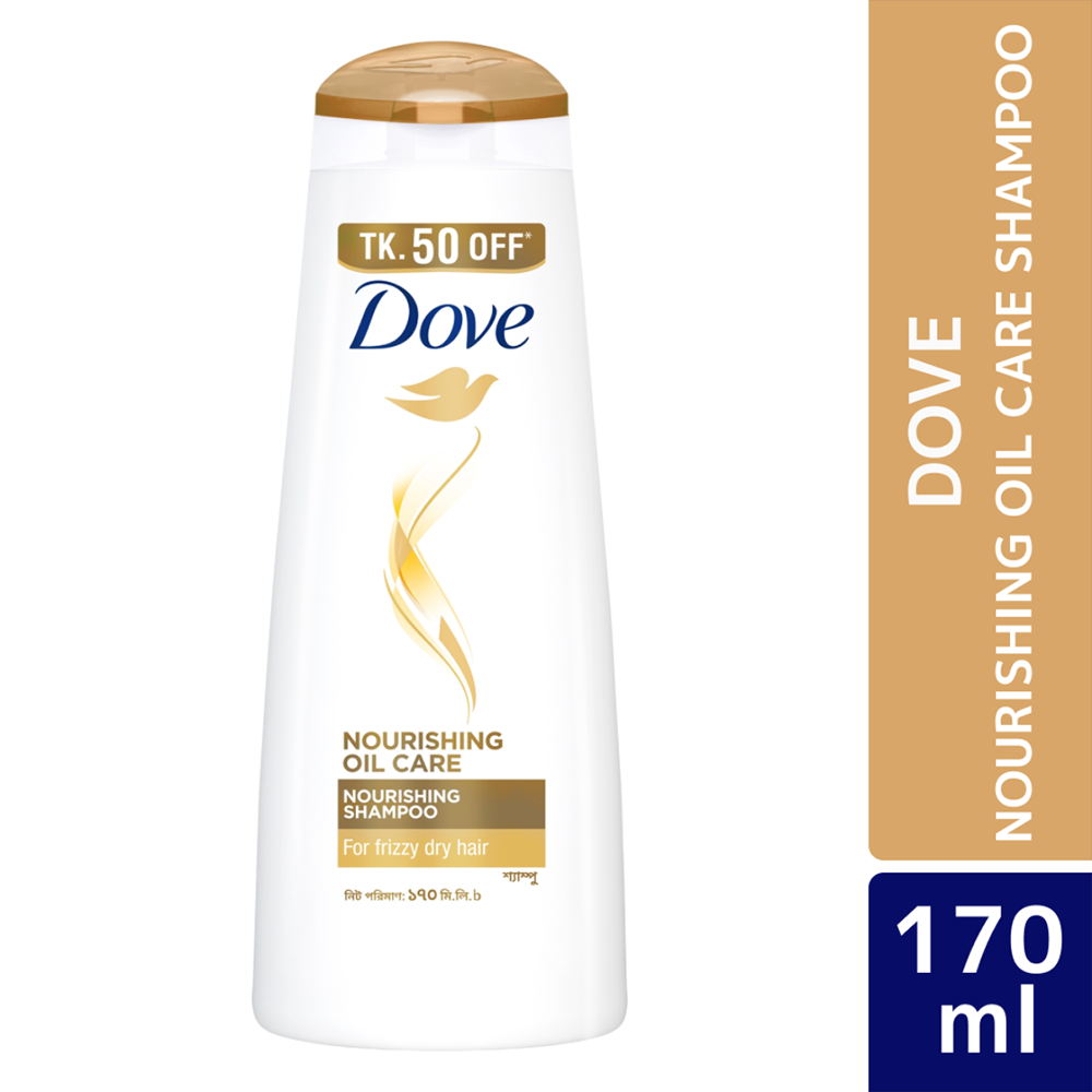 Dove Shampoo Nourishing Oil Care - 170ml
