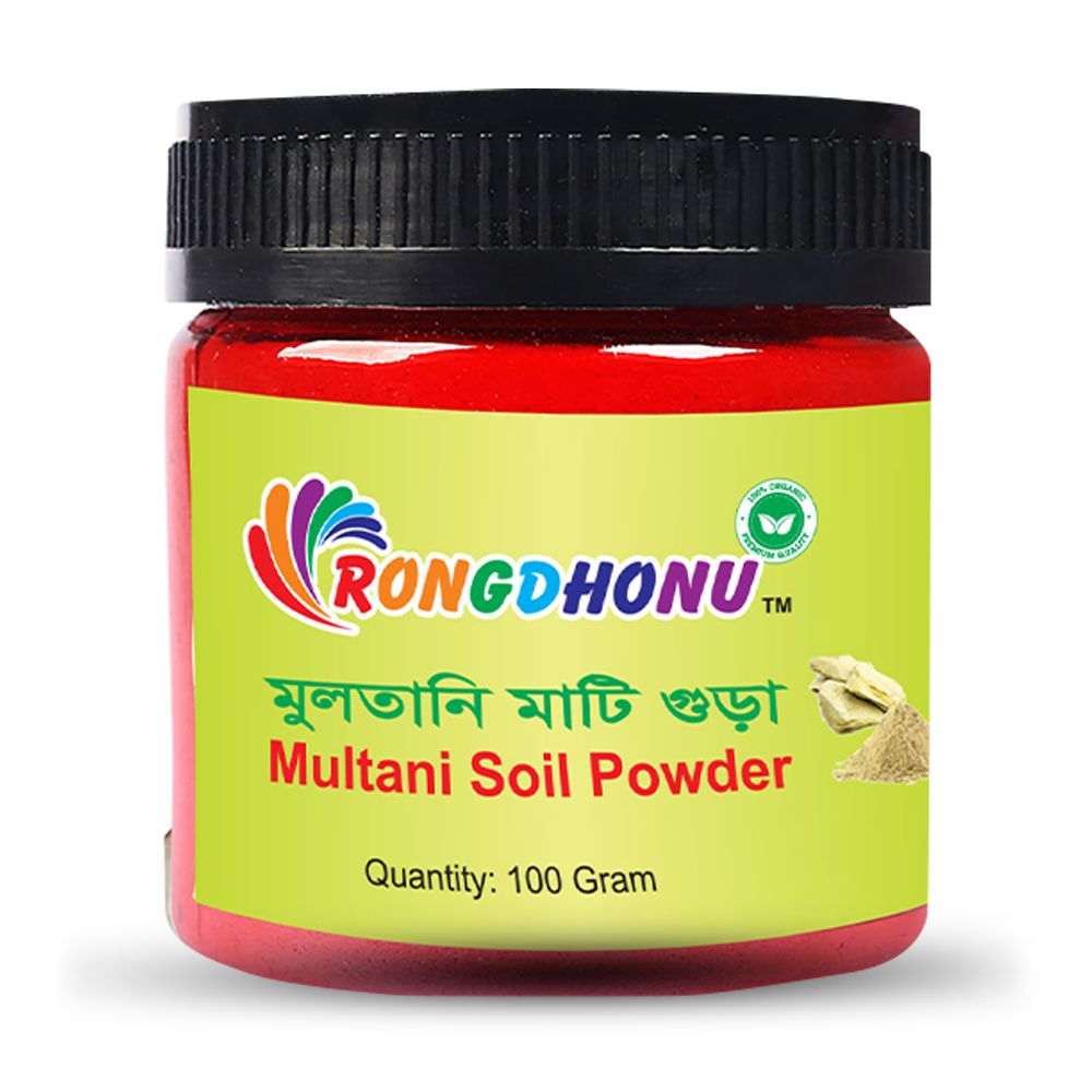 Rongdhonu Skin Care Multani Mud Powder - 100gm