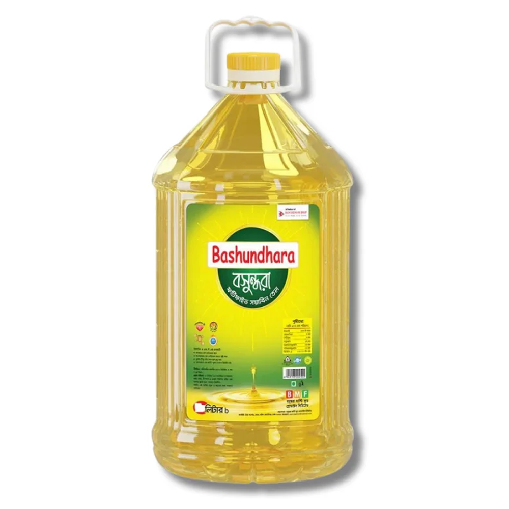 Bashundhara Fortified Soyabean Oil - 5 Liter 