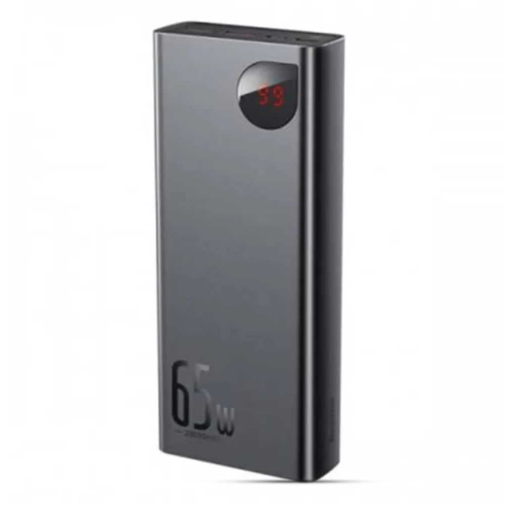 Baseus Adaman Digital Display Quick Charge Power Bank - 65W - 20000mAh - Black