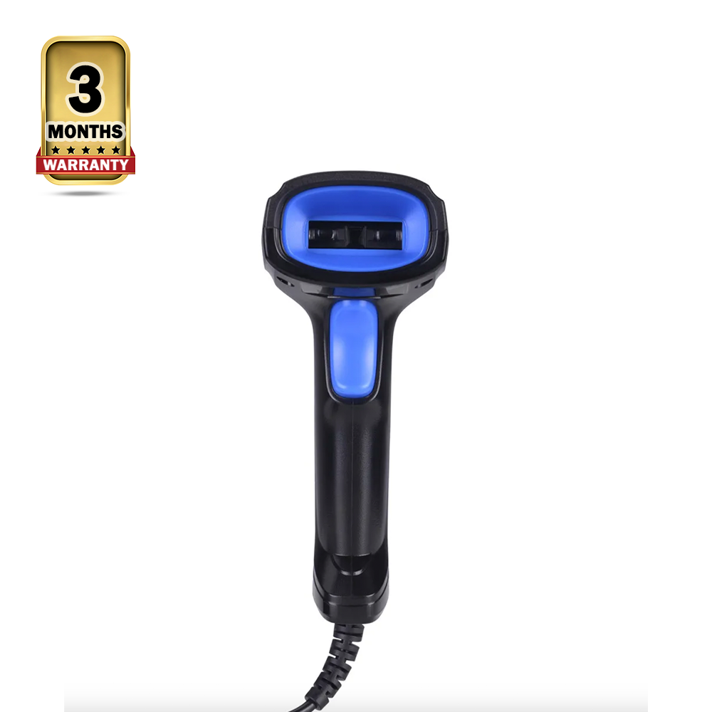 YHD-1100D 2D Wired Barcode Scanner - Black