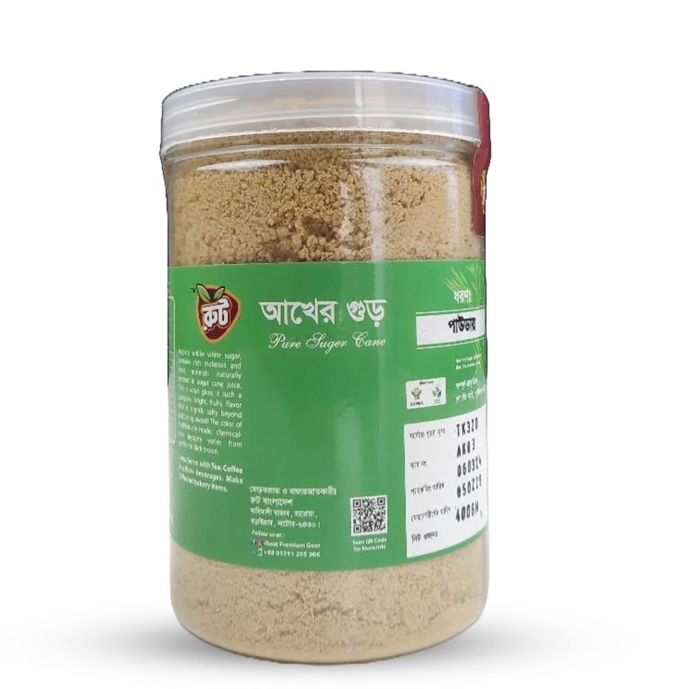 Root Premium Akher Gur Powder - 400gm