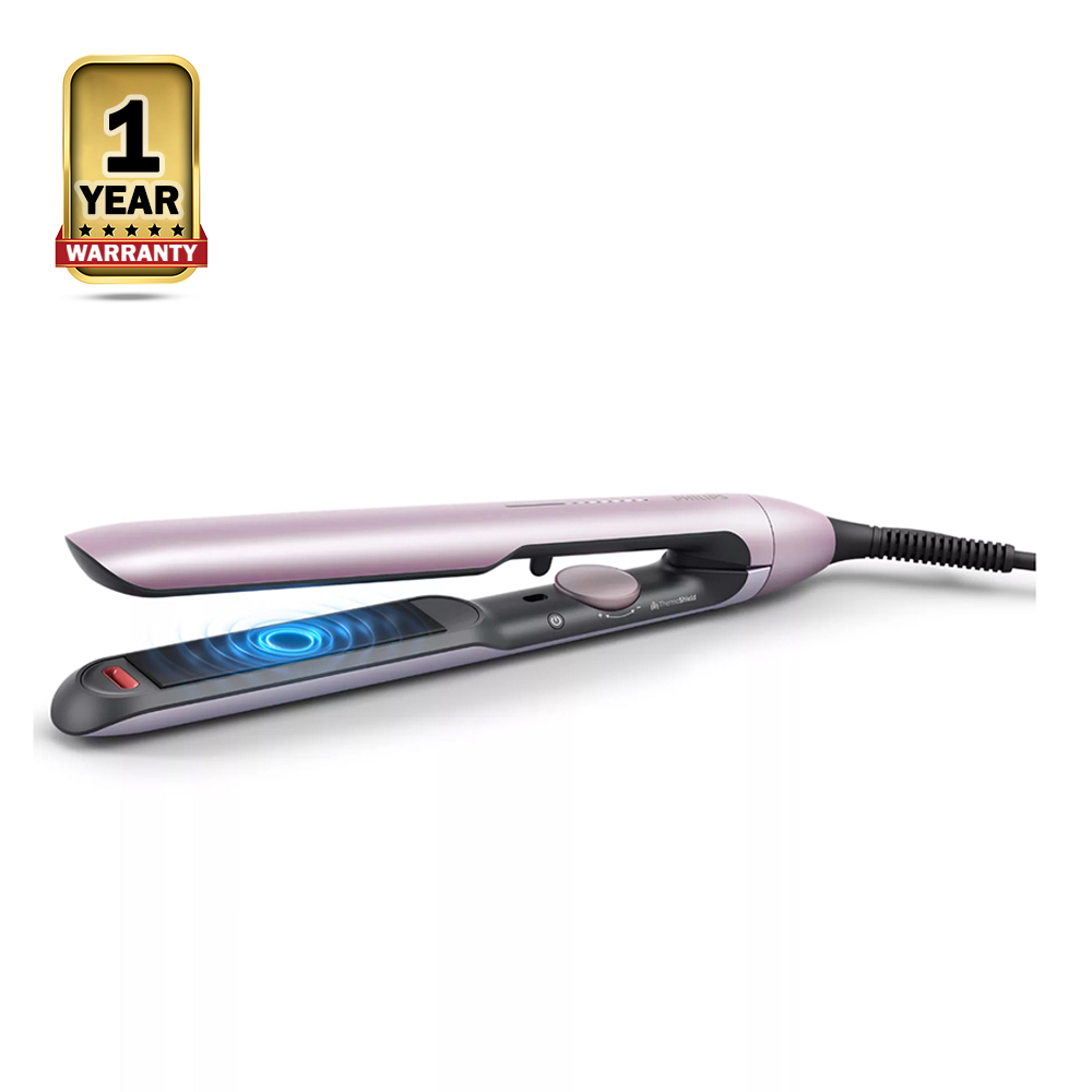 Philips BHS530/00 Series 5000 Hair Straightener For Women - Light Pink