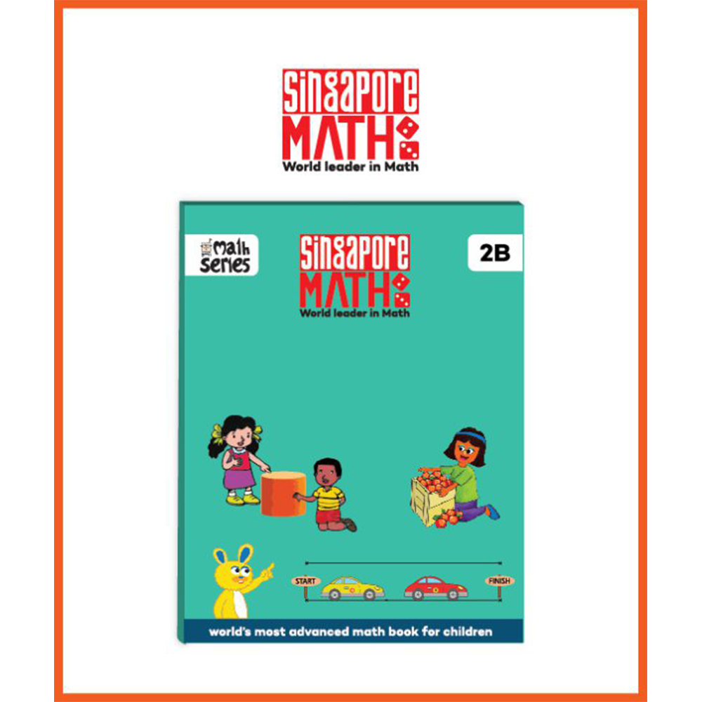 Goofi Singapore Math 2B Book for Kids - Multicolor