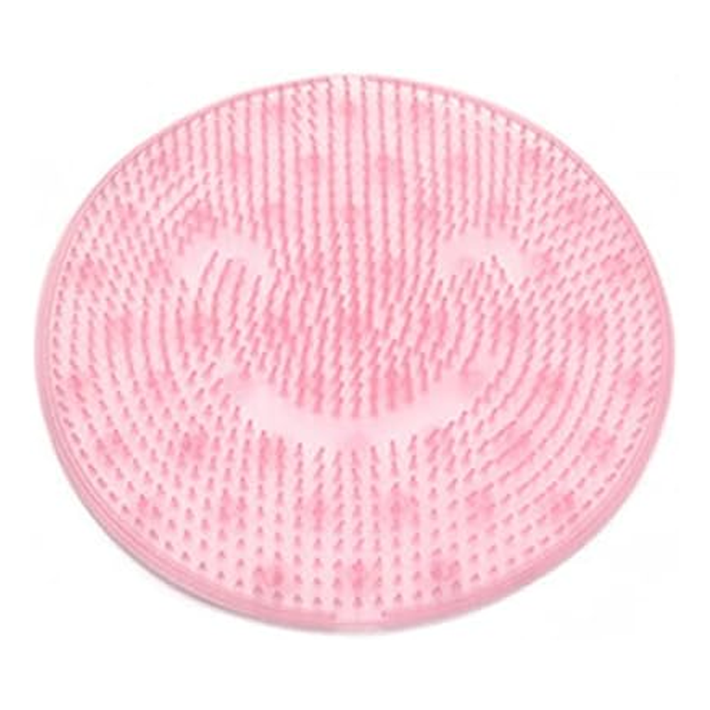 Silicone Bath Foot Massage Pad Mat - Pink 