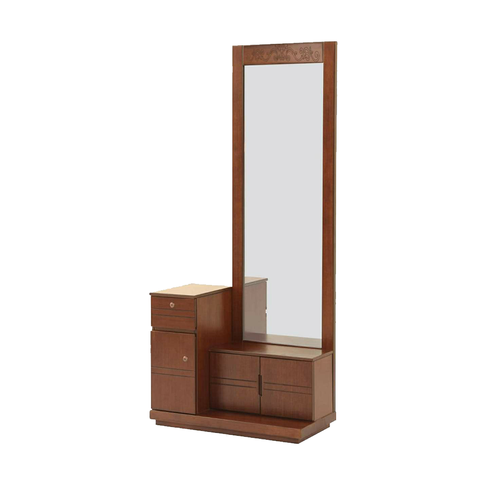 Twin Mart Malaysian Process Wood Dressing Table - 2.5'*6' Feet