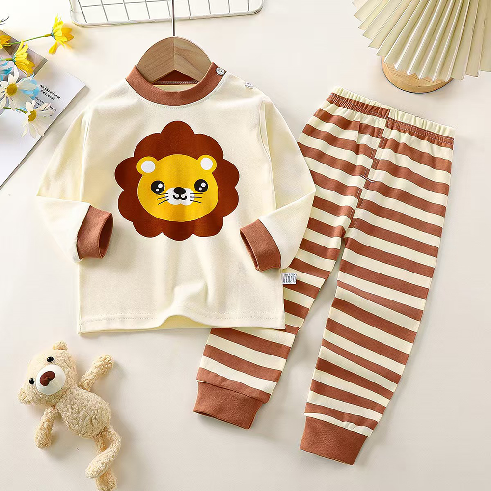 Toddler Winter Pajama Set - Lion U
