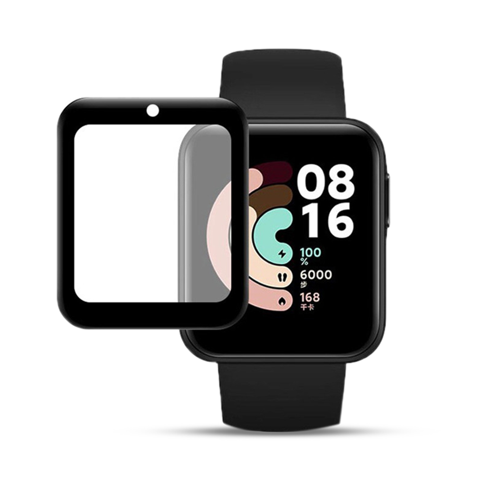 Mi Watch Lite Plastic Full Coverage Smart Screen Protector