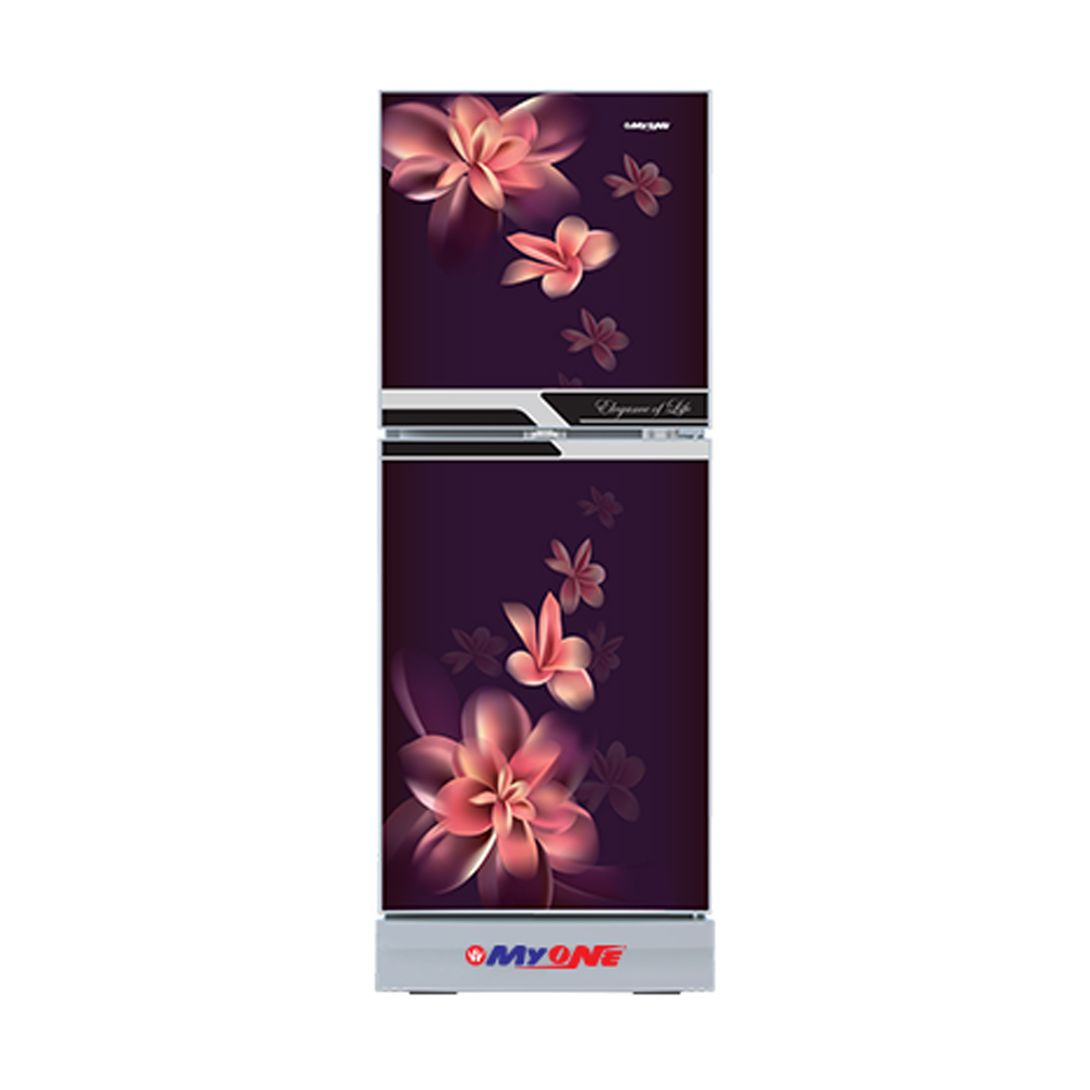 MYONE MY-195 Refrigerator - 195 Liter - Gorgeous Tulip Black Match