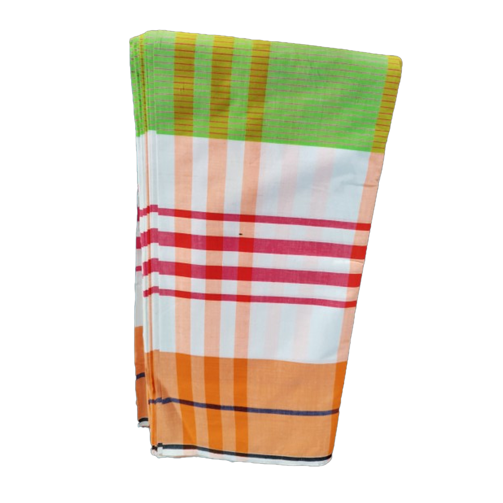 Soft Cotton Lungi For Men - Multicolor - SE024