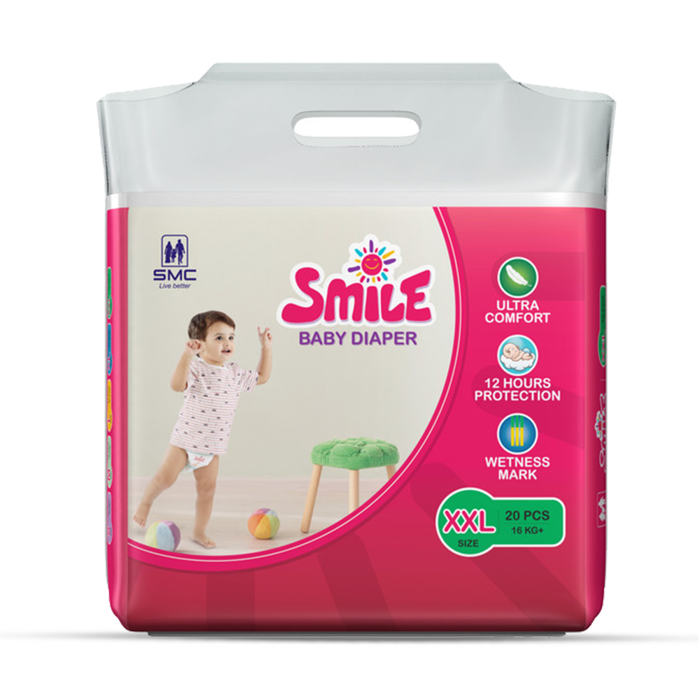 SMC Smile Baby Diaper Belt - XXL - 16+ kg - 20 Pcs