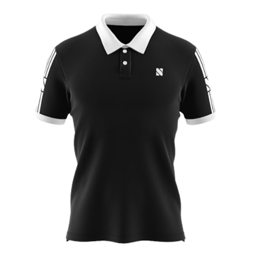 Jersey Half Sleeve Polo For Men - Black - NEX-NPO-F-04