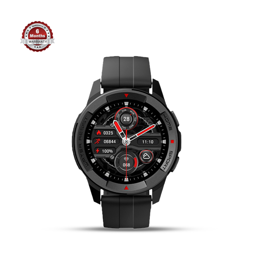 Mibro X1 Amoled HD Sport Smart Watch For Men - Black