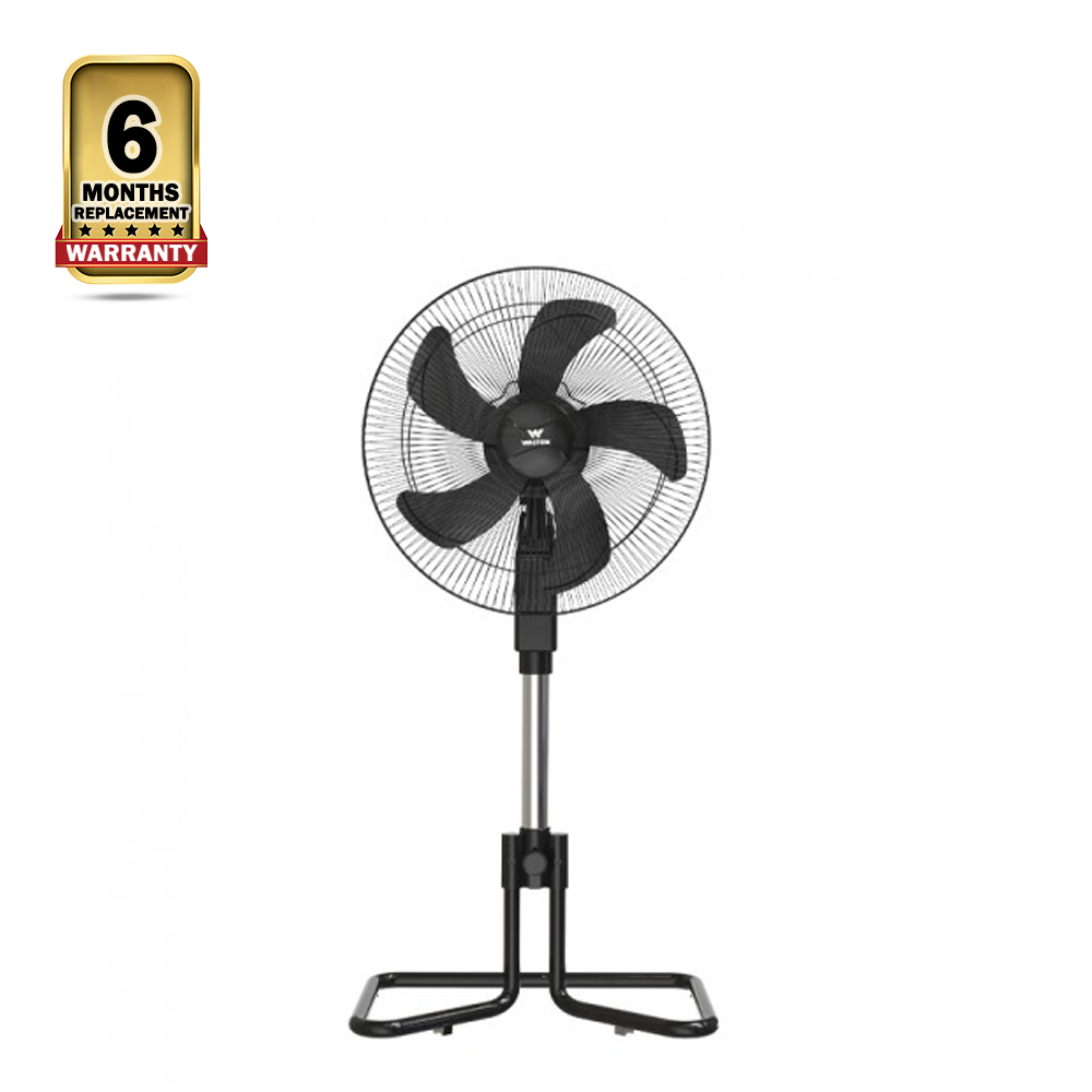 WALTON WPF18B-PBC Pedestal Fan - 18 Inch - Black - 272111	