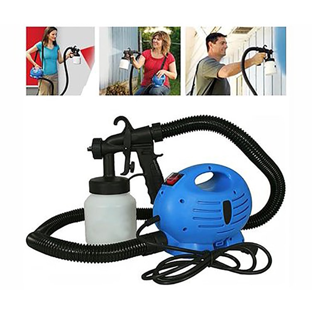 Paint Zoom Professional Shoulder Compressor Sprayer Paint Blue