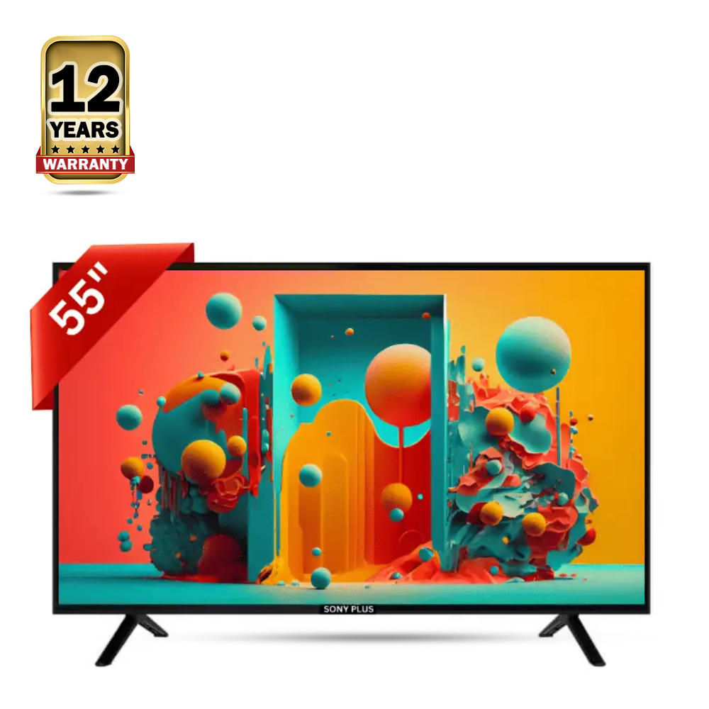 Sony Plus Smart Android Voice Control 4k LED TV - RAM 2 GB - ROM 16 GB - 55 Inch
