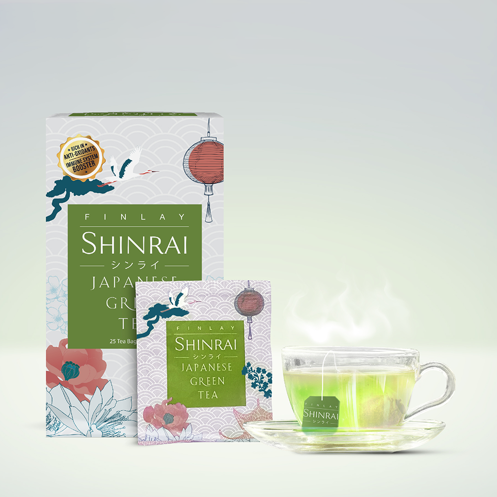 Finlay Shinrai Japanese Green Tea Bag - 25pcs - 50gm