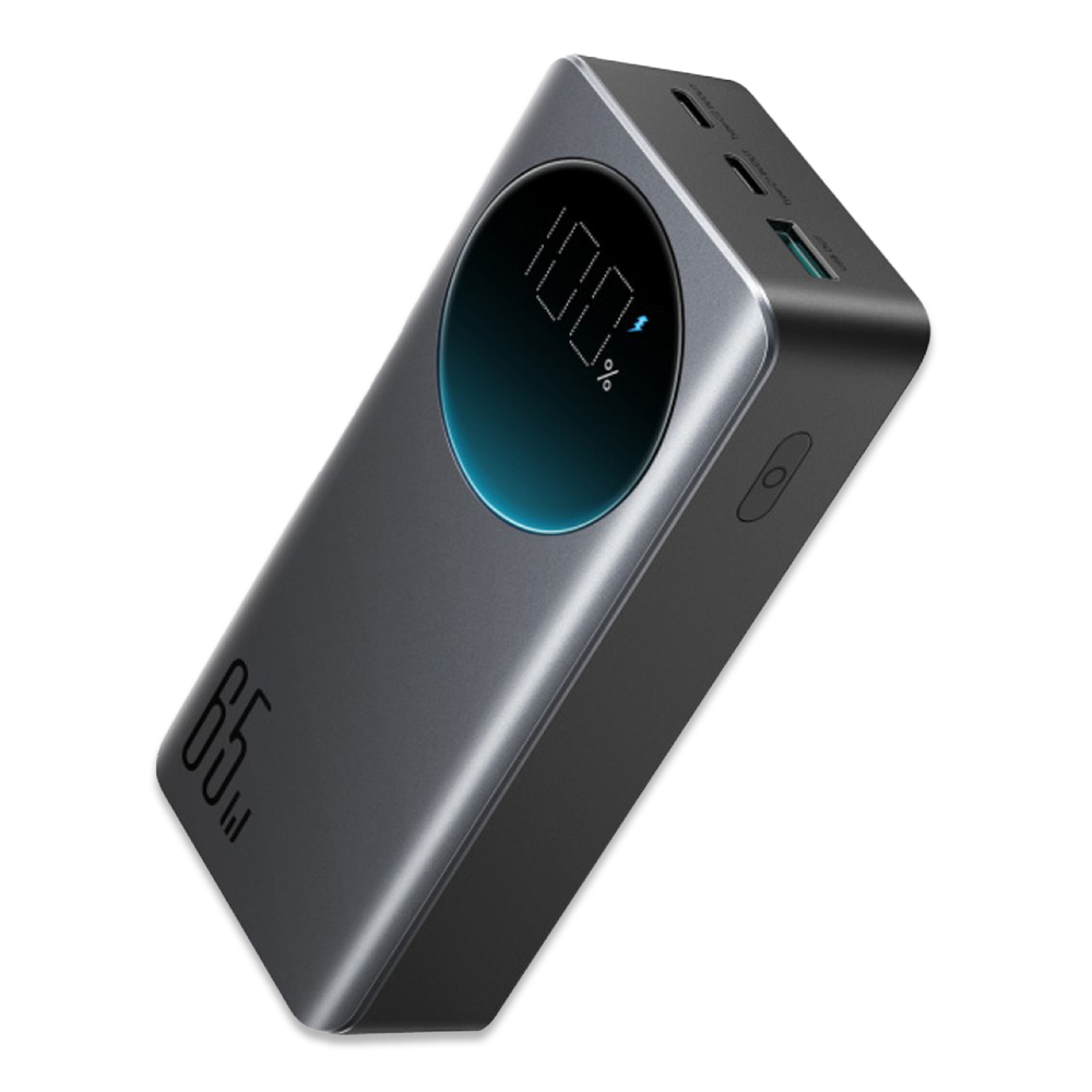 Joyroom JR-PBF05 Fast Charging Power Bank with 100W CTC Fast Charging Cable- 65W - 30000mAh - Black