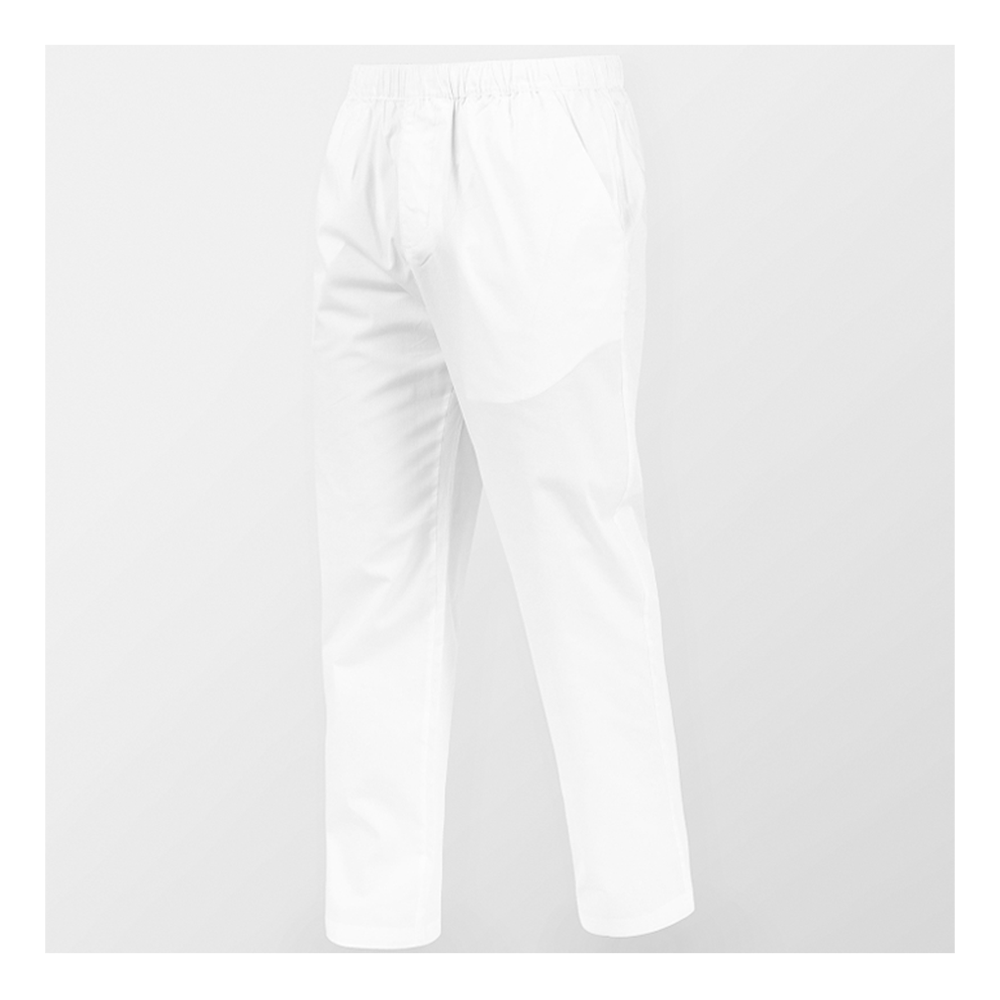 Cotton Narrow Fit Stitch Paijama for Men - White