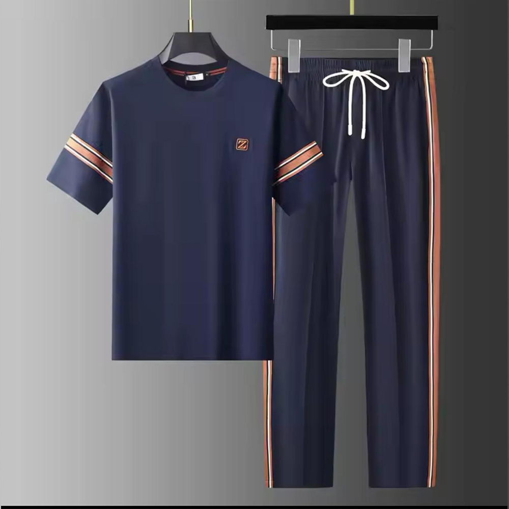 PP Jersey T-Shirt with Trouser Full Track Suit For Men -  TF-126
