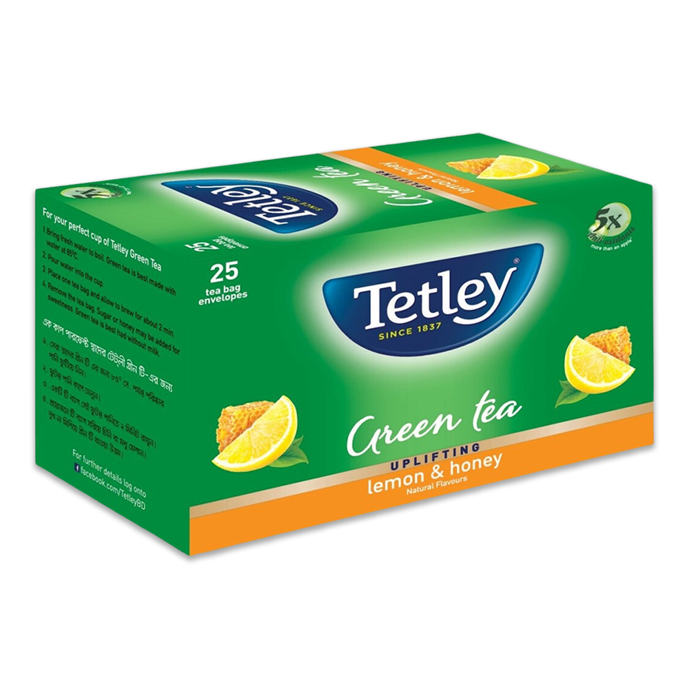 Tetley Green Tea Masala - 25 Bags - TTA6