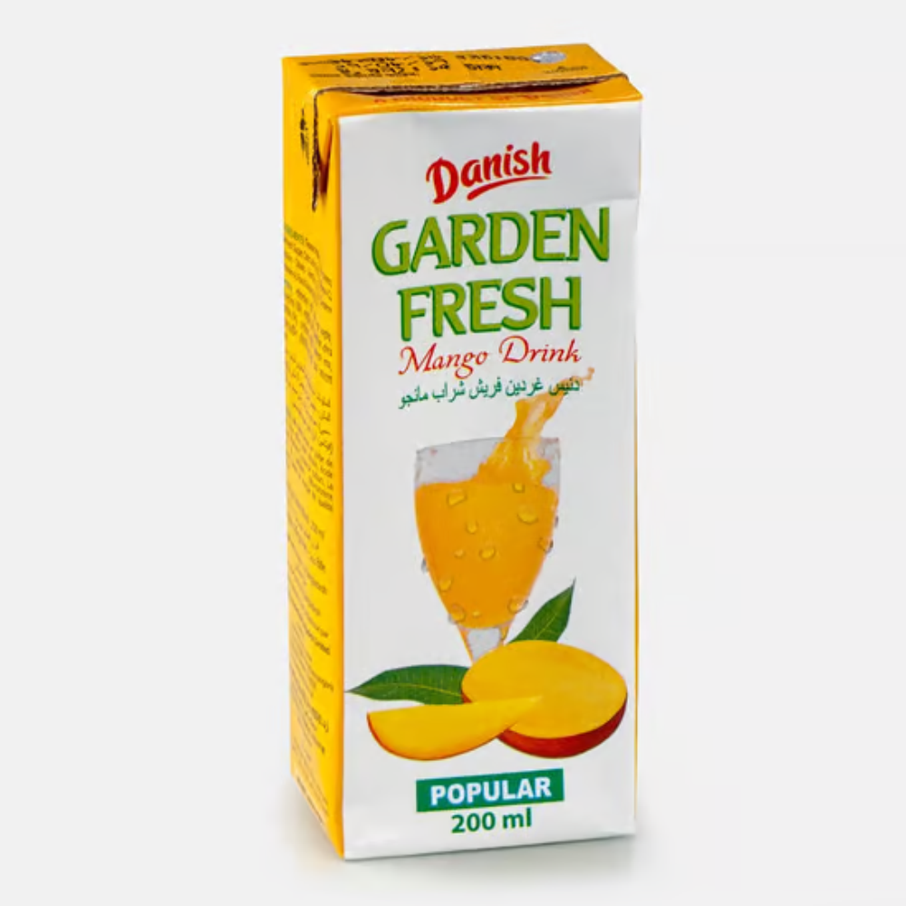 Danish Garden Fresh Mango Drink - 200ml