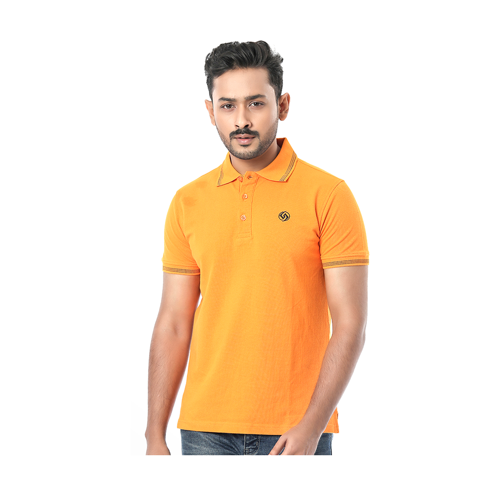 Cotton Short Sleeve Polo Tshirt - Pt05