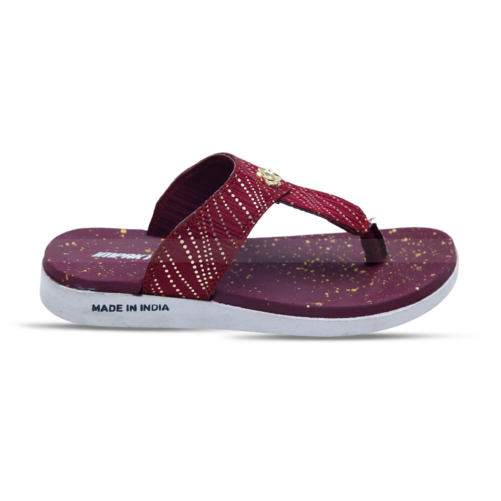 Ajanta Impakto CG4006 Sandals for Women - Maroon