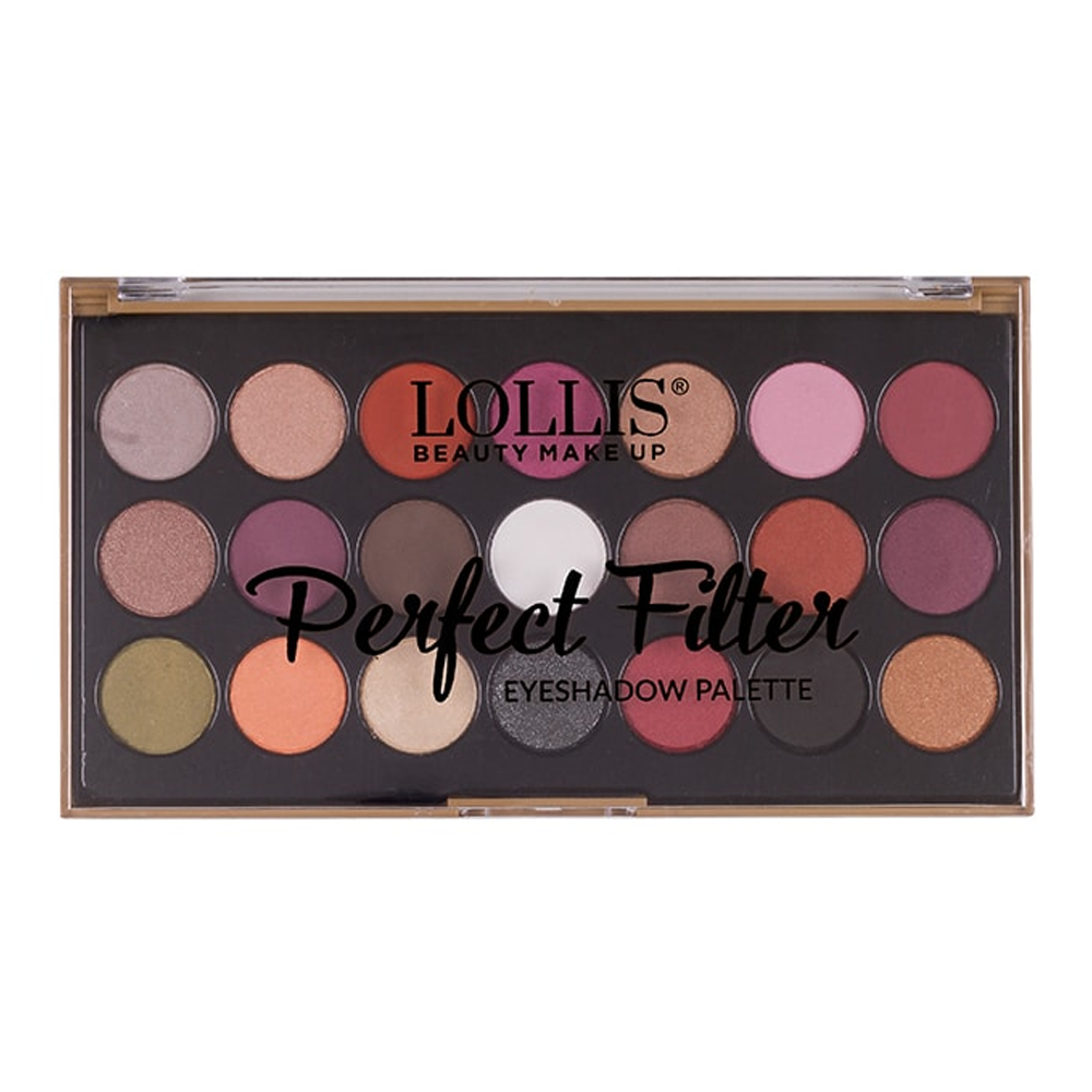 Lollis Perfect Filter Eyeshadow Palette - 21 Colors