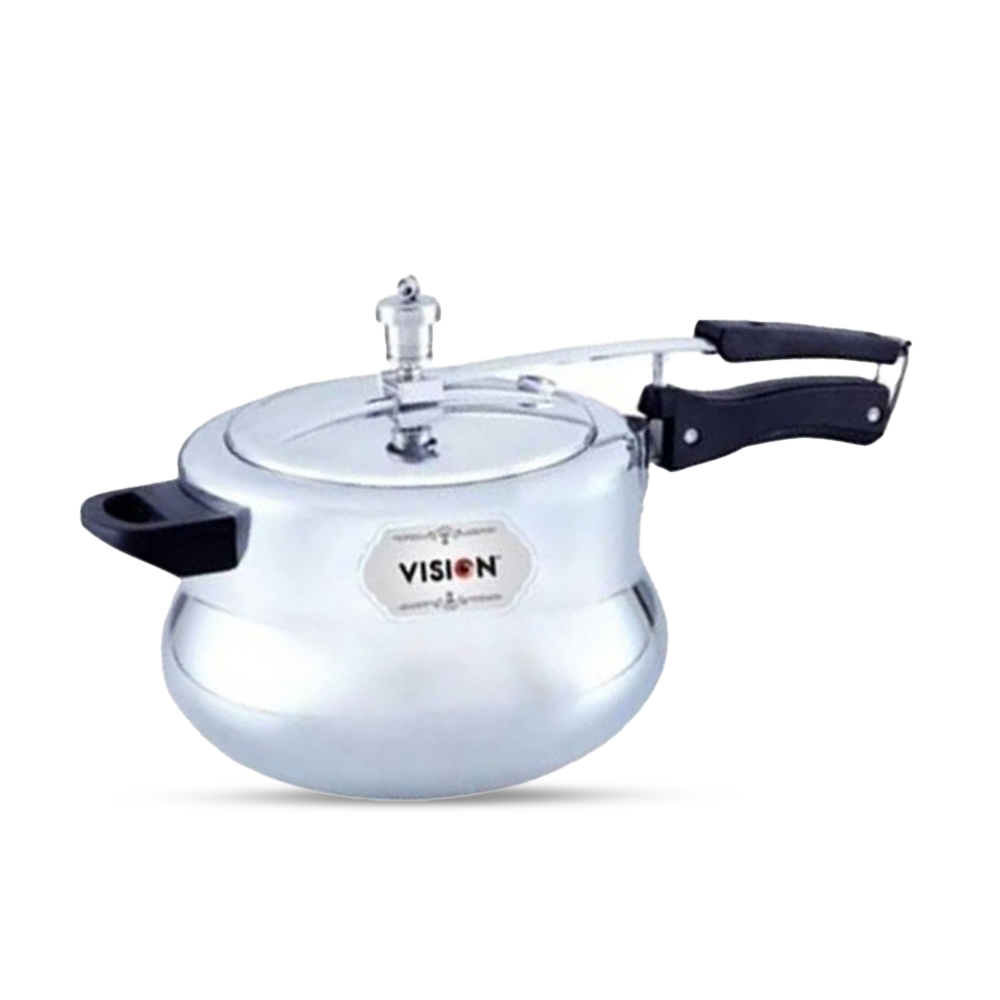 Vision Pressure Cooker - 5 Litre - Silver