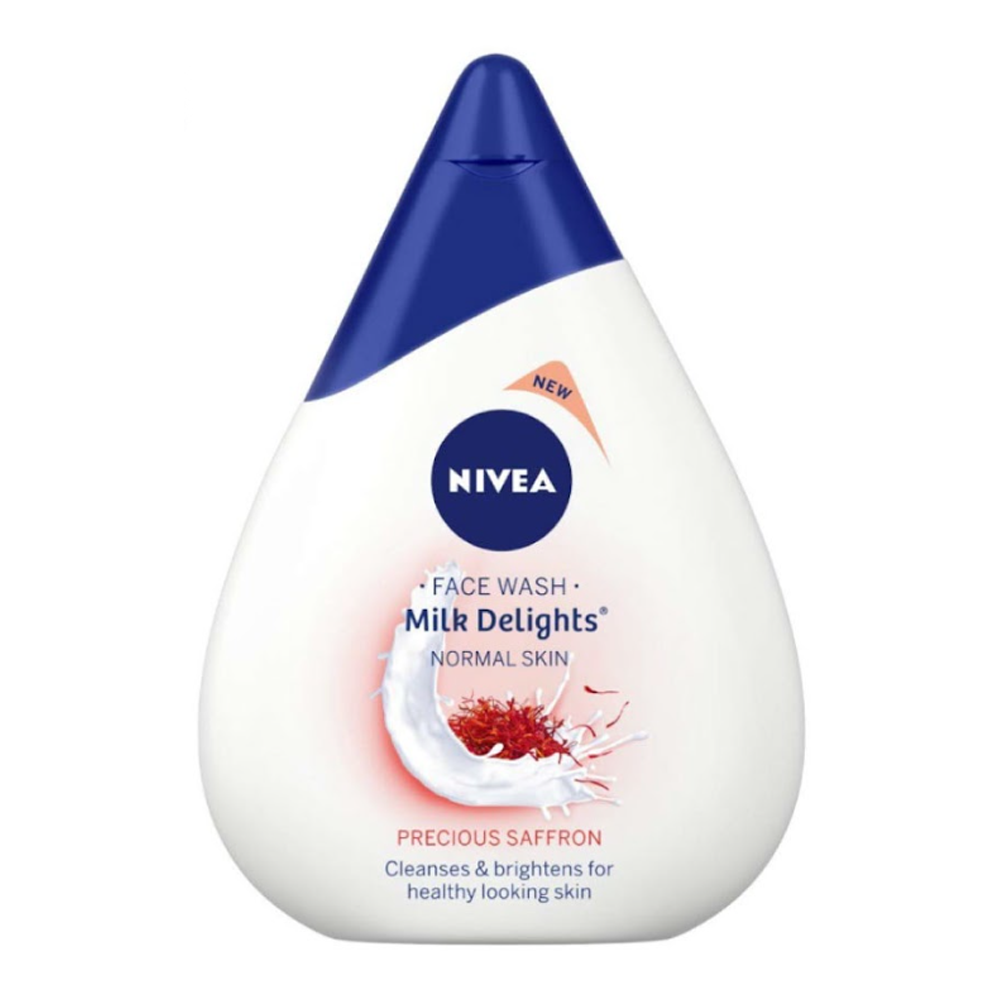 Nivea Milk Delights Precious Saffron for Normal Skin Face Wash - 100ml - 87449