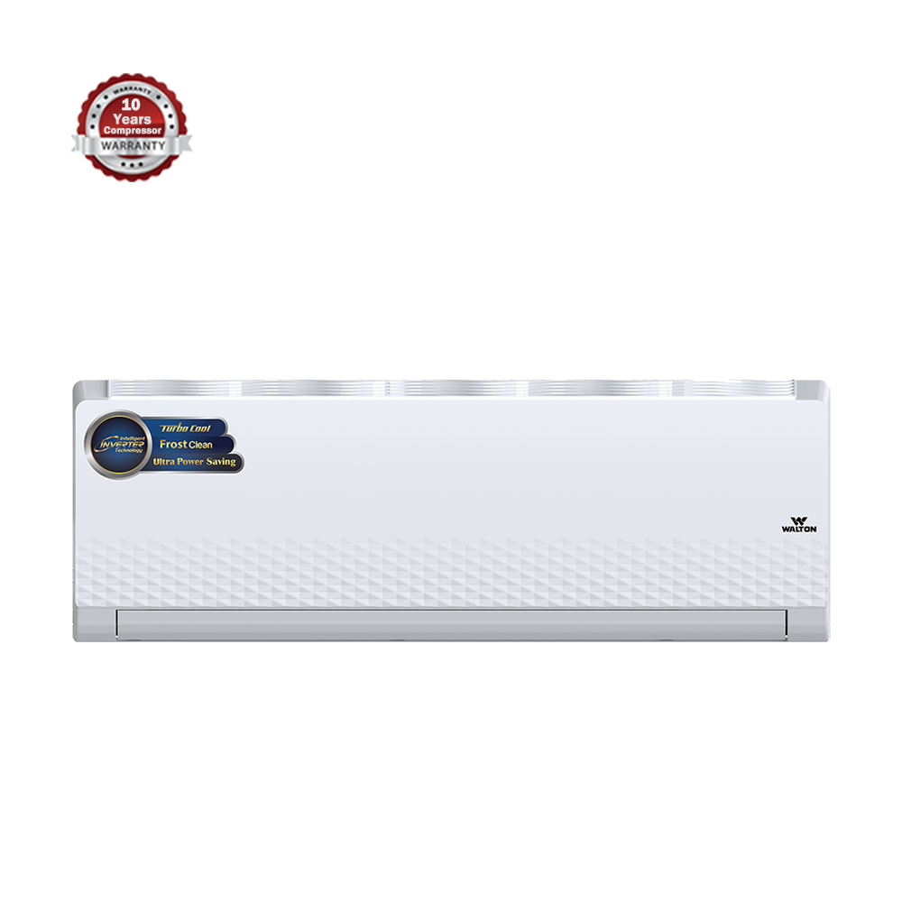 Walton WSIDIAMOND-18F Split Type Intelligent Inverter Air Conditioner - 1.5 Ton - White 