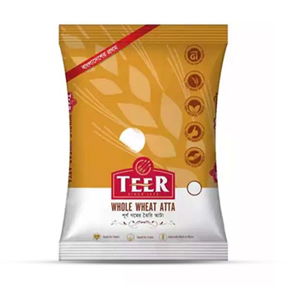 Teer Whole Wheat Atta - 2kg