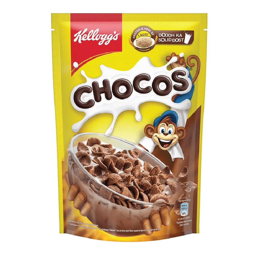 Kellogg's Chocos Chocolate Pouch Pack - 385gm - CH34