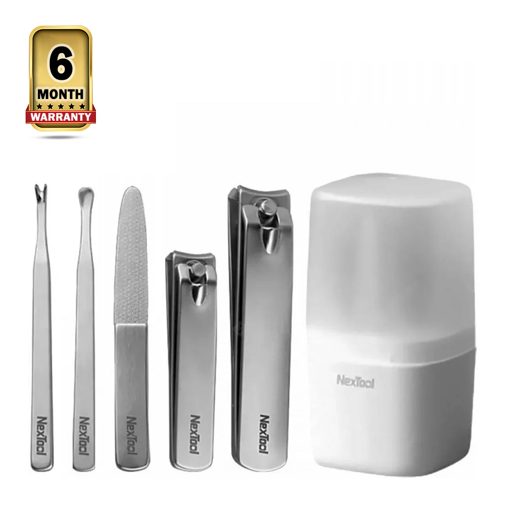 Xiaomi Nextool Stainless Steel Clipper Nail Set - Silver