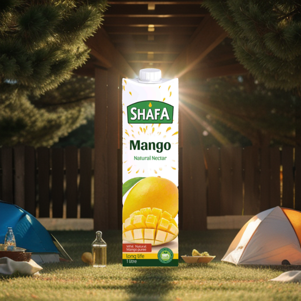 Pamir Cola Shafa Mango Juice - 1 Liter