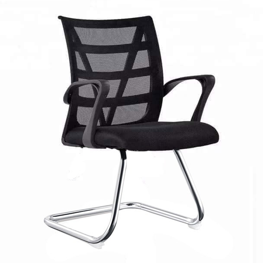 Nylon Adjustable Visitor Chair - Black - CKC-189 - F