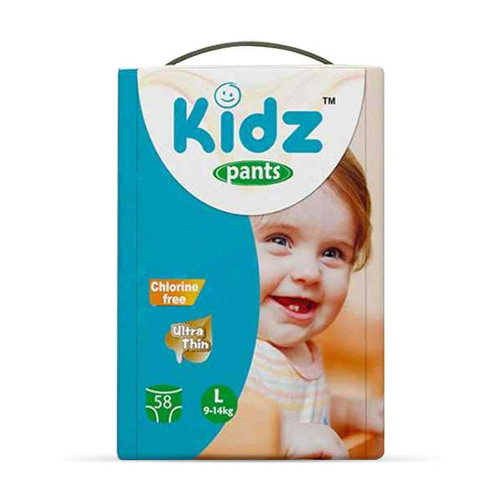 Kidz Belt Diaper - L - 9-14 kg - 58 Pcs