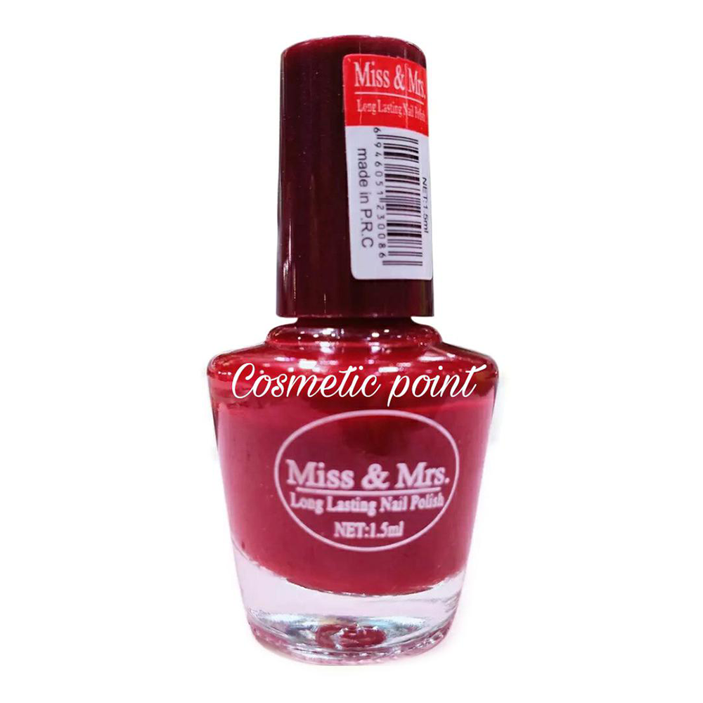 Miss & Mrs Nail Polish For Women - Shade 89 - 1.5 ml