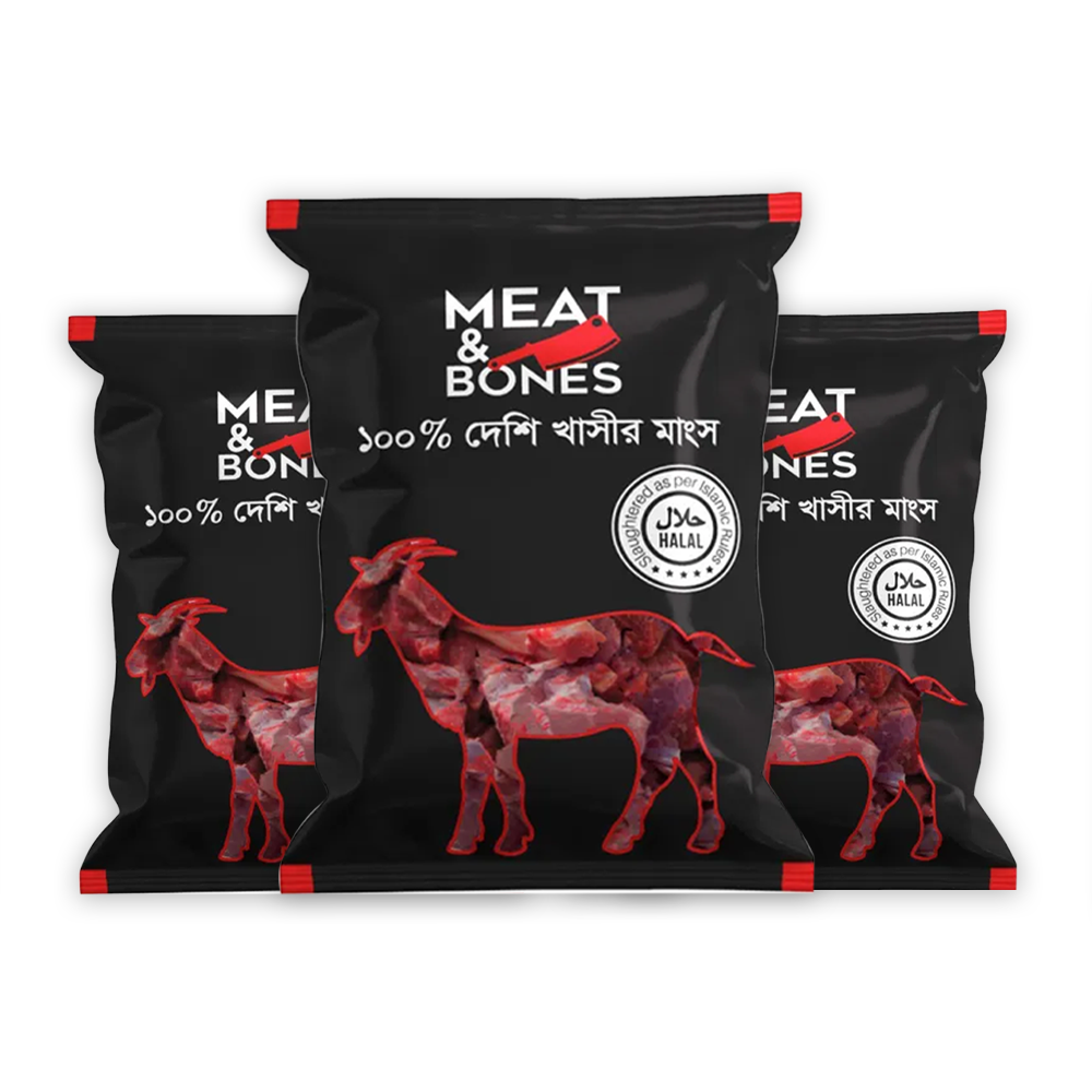 Meat and Bones Premium Mutton  - 3Kg