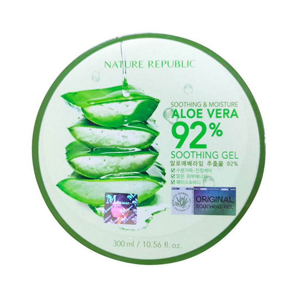 Nature Republic Soothing & Moisture Aloe Vera 92% Soothing Gel - 300ml