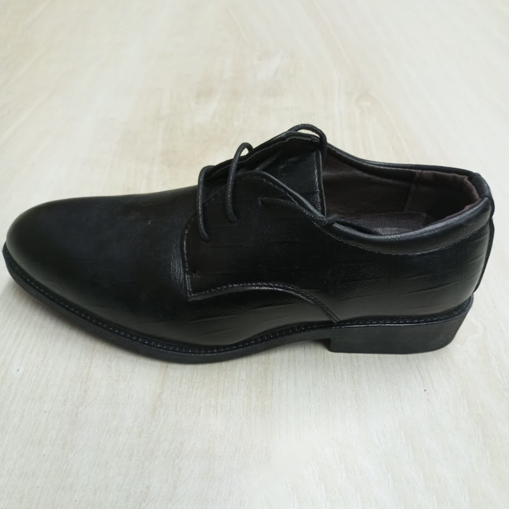 PU Leather Shoes for Men - Black - F698