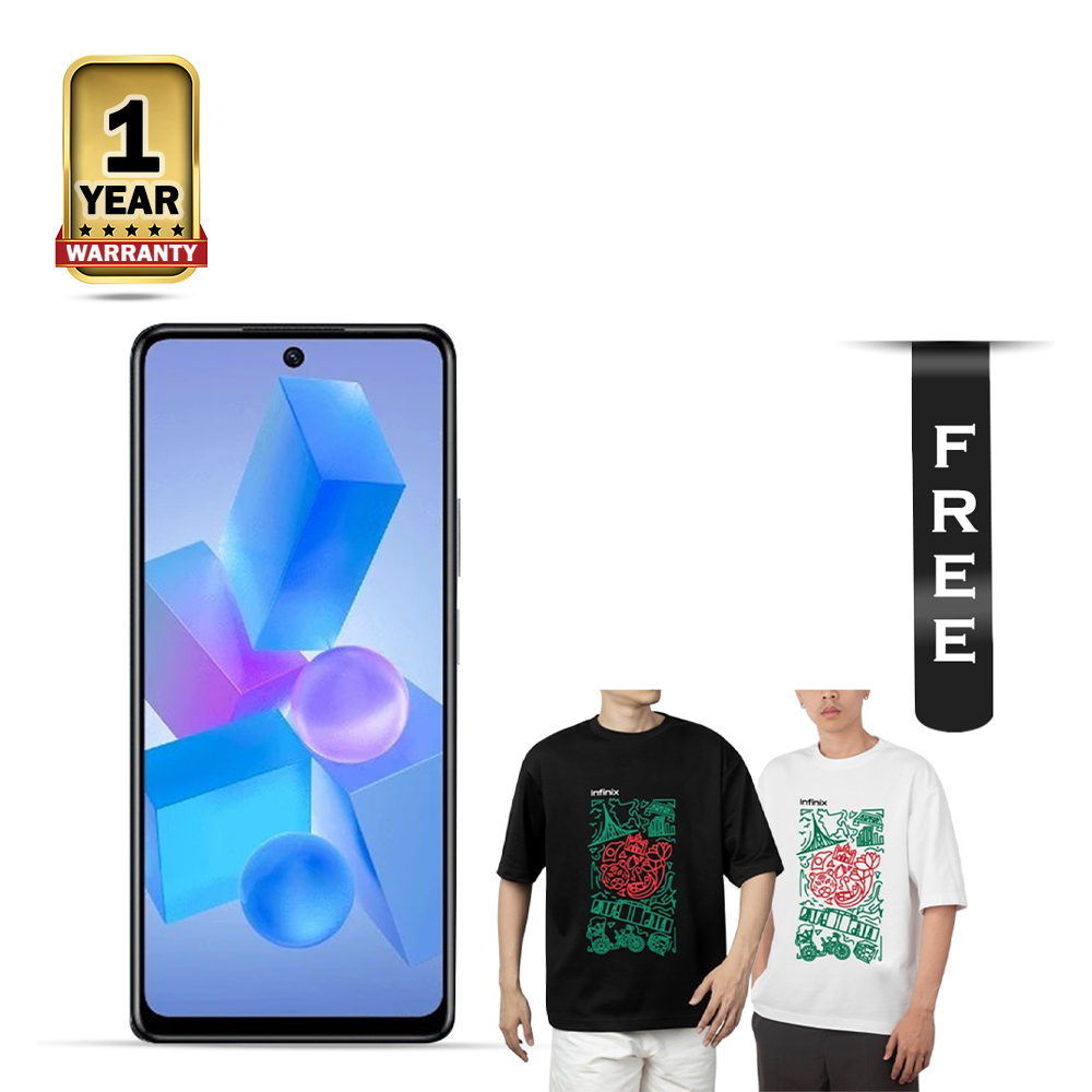 Infinix Hot 40 Pro Smartphone - 8GB RAM - 128GB ROM - 108MP Camera - 6.78 Inch Display With Infinix T-Shirt Free