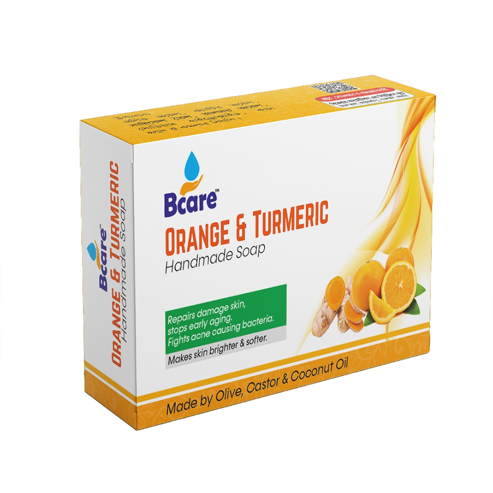 Bcare Orange and Turmeric Soap - 100gm