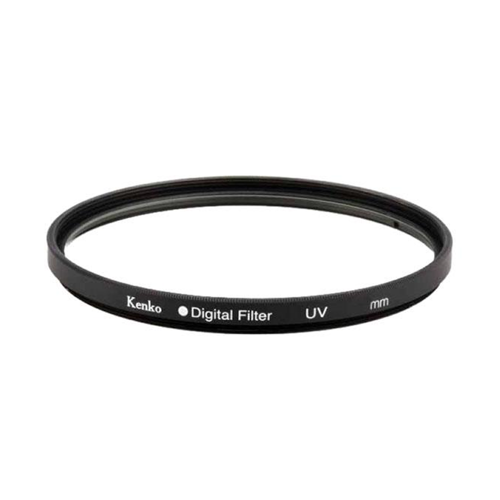 Optical UV Filter For Camera - Black - 77mm