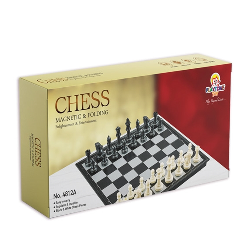 RFL Playtime Magic Chess Board- Black and White - BB947356
