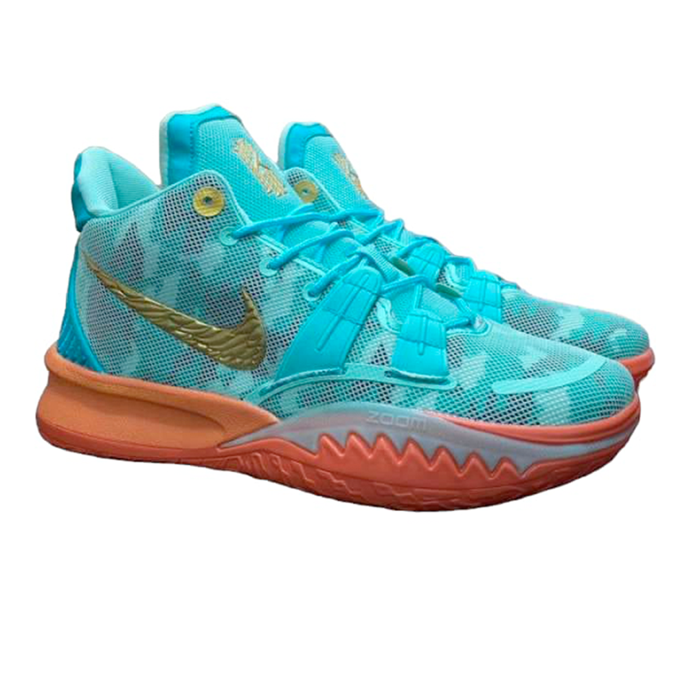 Nike Kyrie 7 Irving Basketball Shoes For Men Cyan Replica