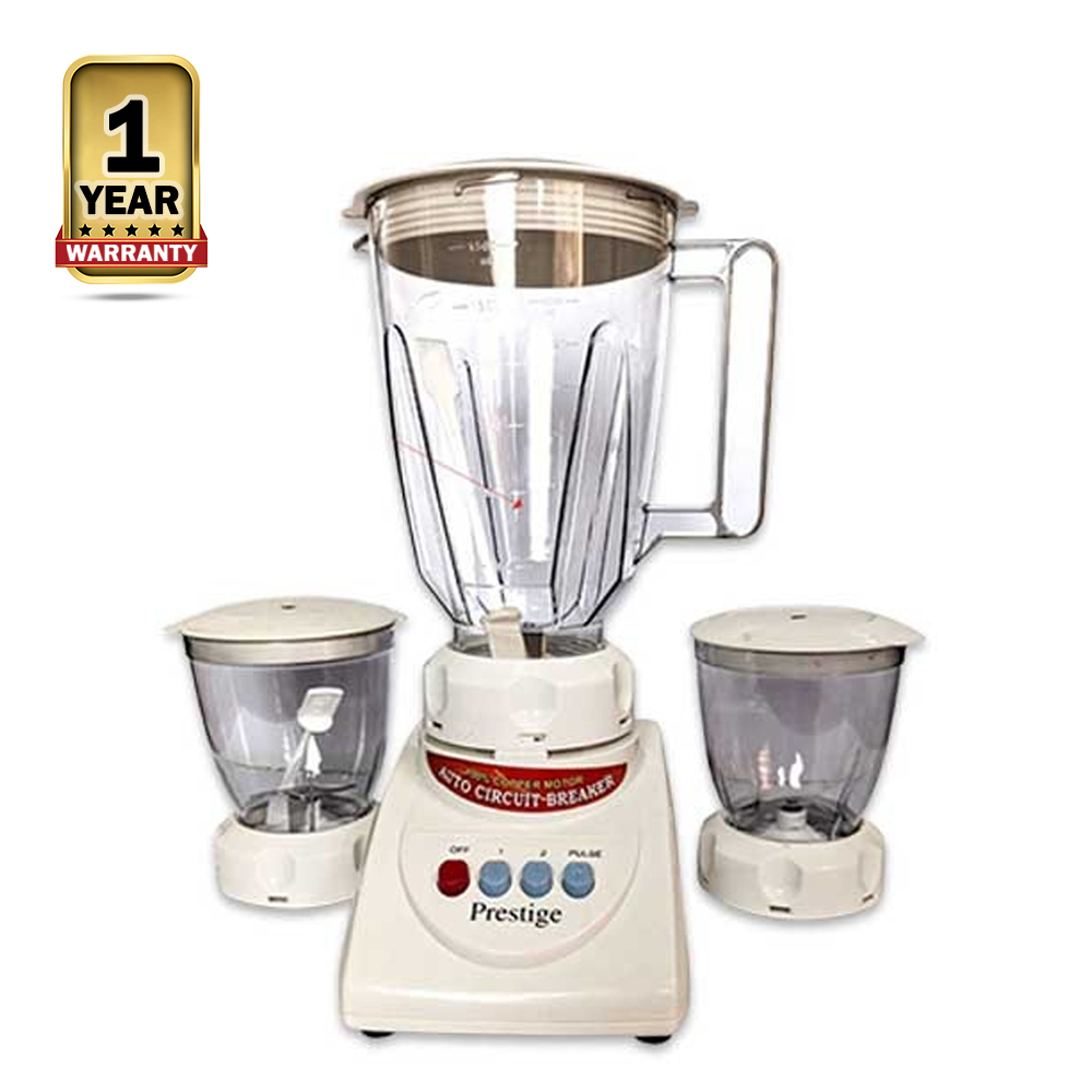 Prestige BL-601 Blender and Grinder - 350W - White