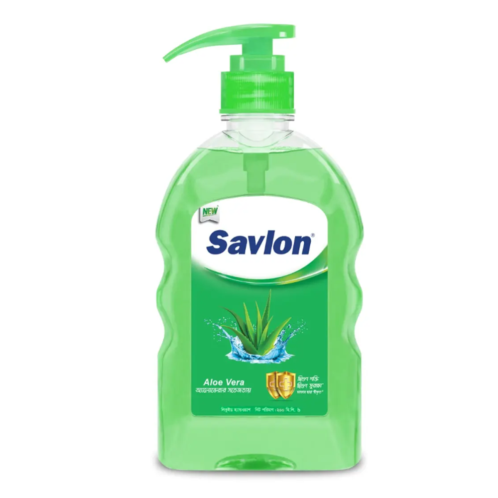 Savlon Hand Wash Aloe Vera - 200ml - AN8A