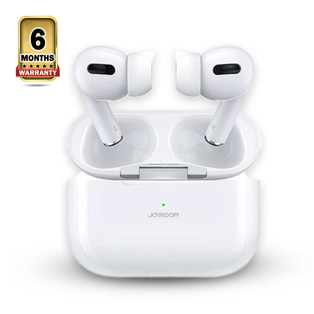 Joyroom JR-T03S Plus TWS Bluetooth Earbuds - White